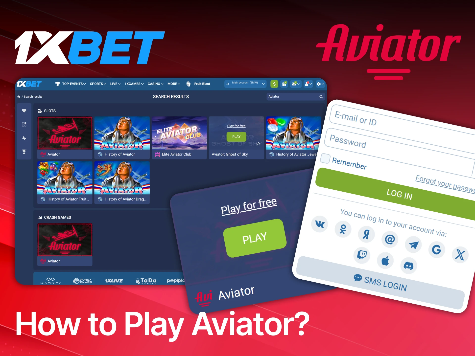 Learn how to play Aviator on 1xBet to begin winning.