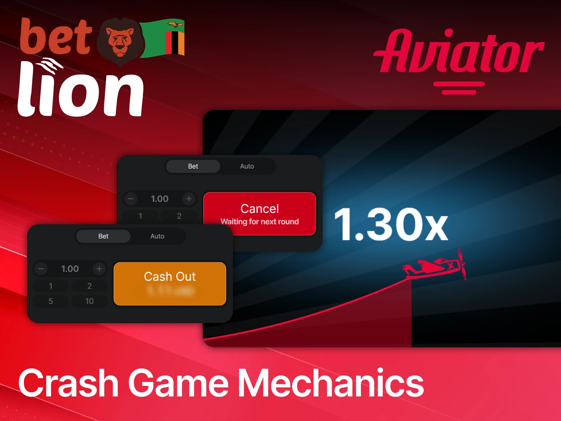 Understand the crash game mechanics to play Aviator on Betlion.