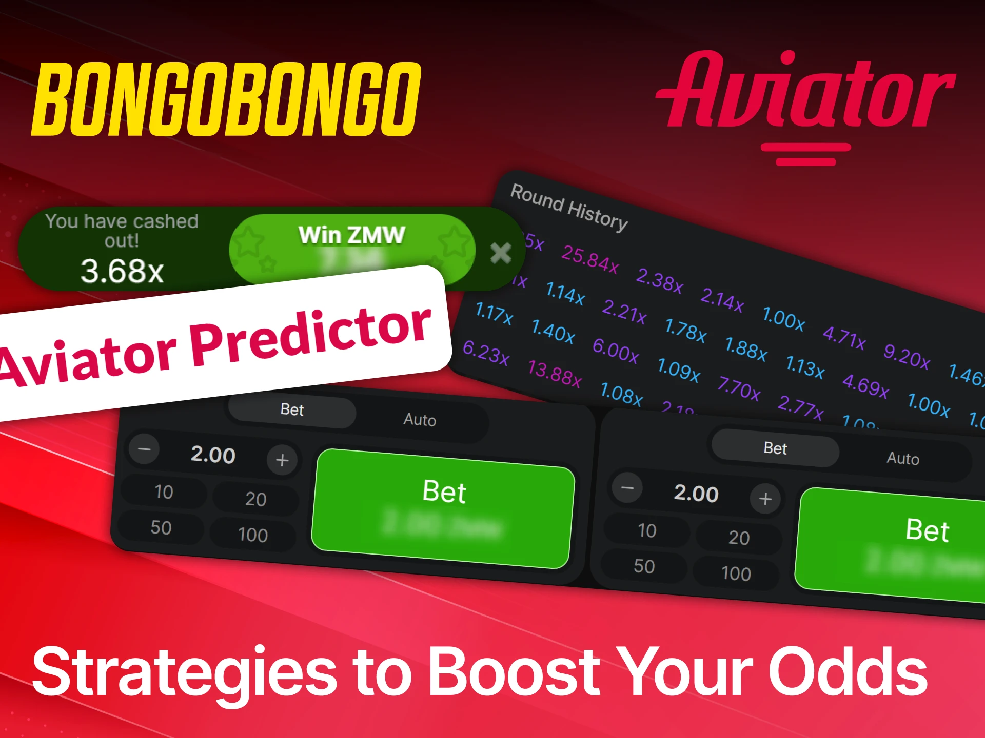 Boost your winning chances in Aviator by applying strategies with BongoBongo.