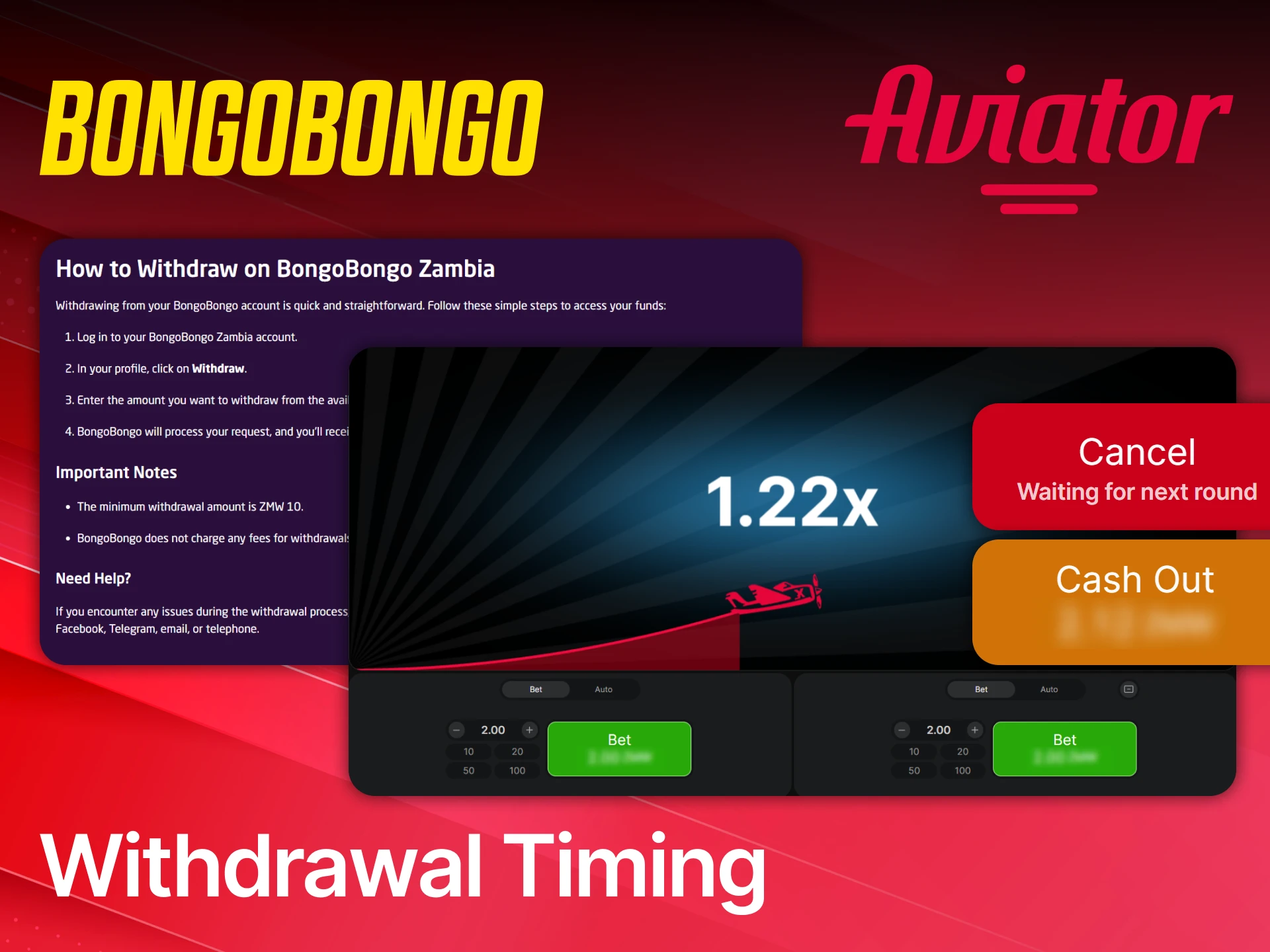 Plan your cash-out time in the Aviator game on the BongoBongo platform.