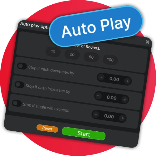 Automate your wagers by using the Auto Play function for consistent Aviator sessions on GSB.
