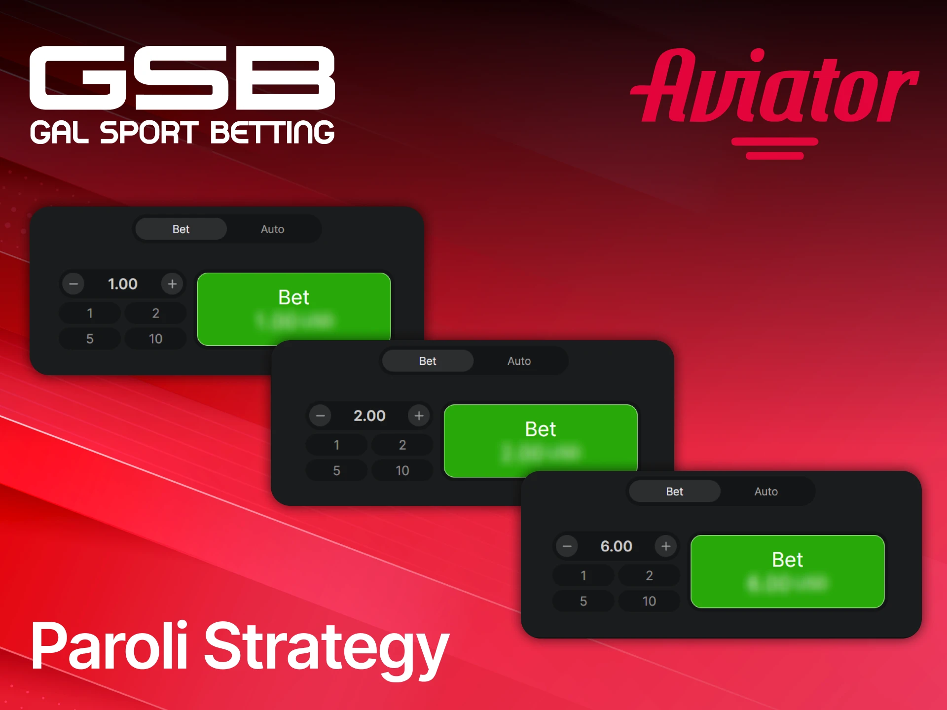 Utilize the Paroli strategy to chase bigger Aviator payouts on GSB.